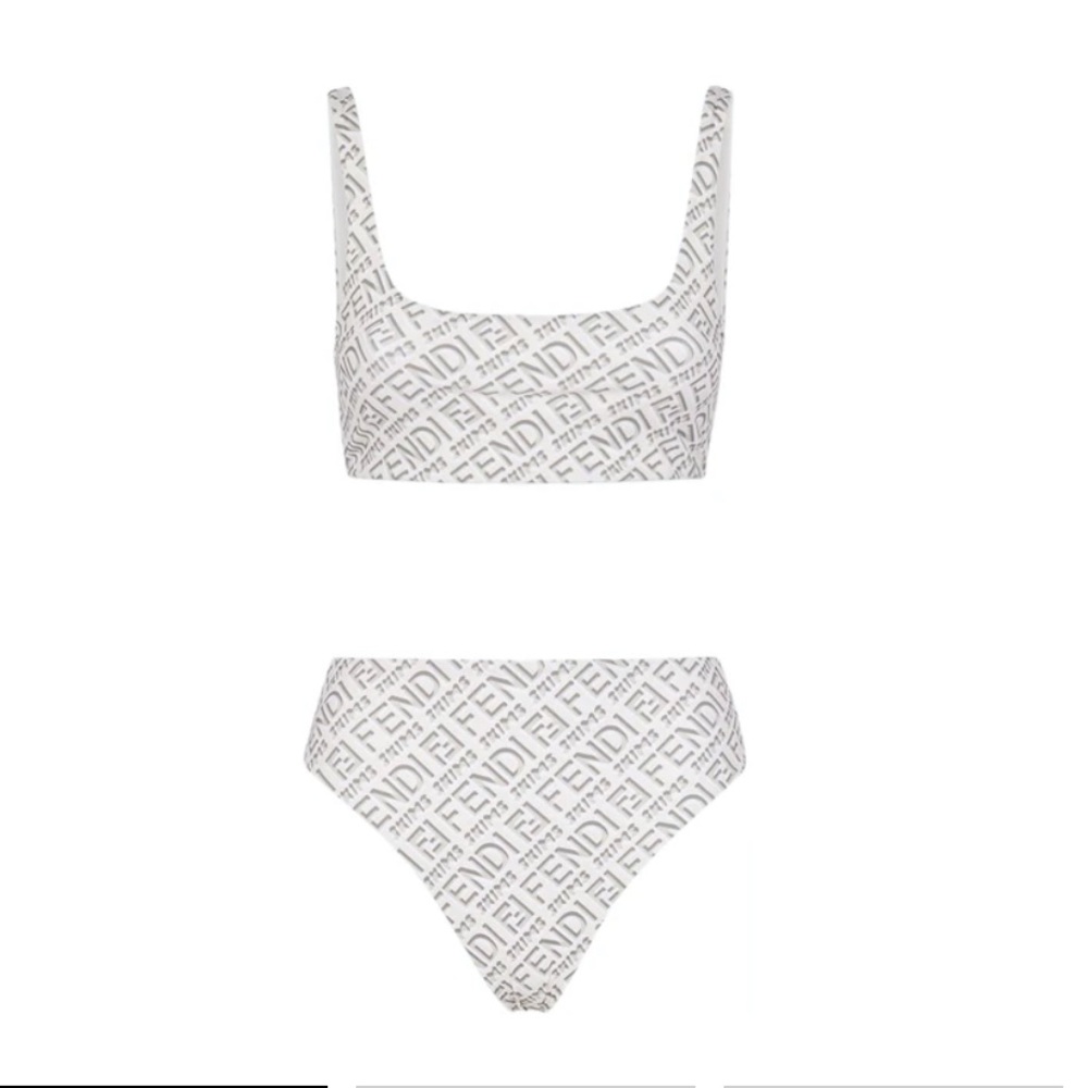 Brand New Fendi X Skims Reversible Swim Collab Sold Out Everywhere!! Size: S